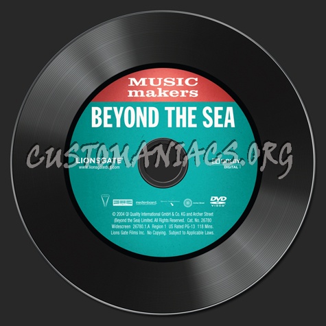 Music Makers Beyond the Sea dvd label