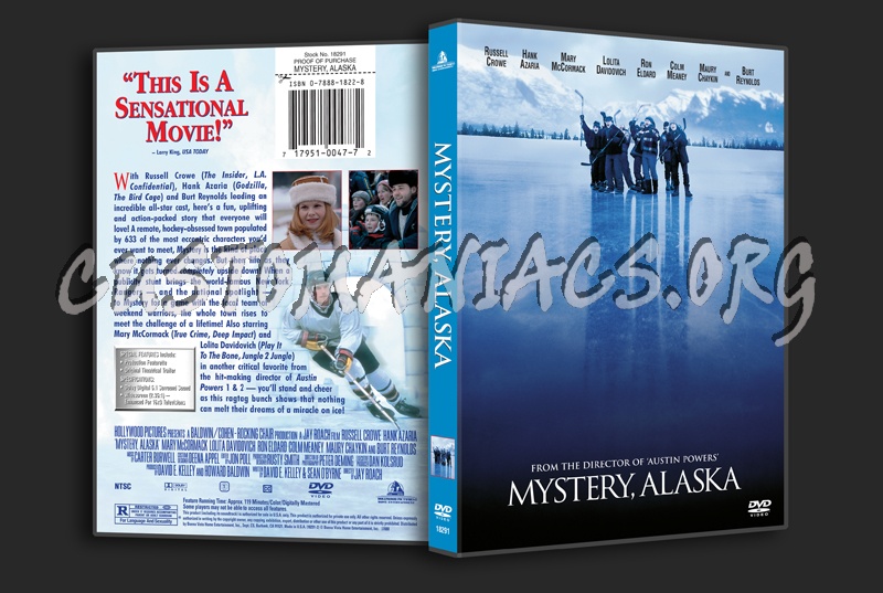 Mystery, Alaska dvd cover