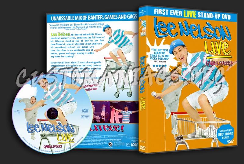 Lee Nelson Live dvd cover