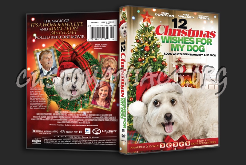 12 Christmas Wishes for my Dog dvd cover