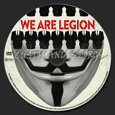 We Are Legion: The Story of the Hacktivists dvd label