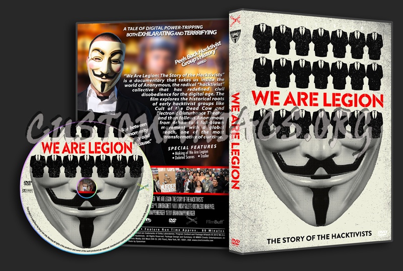 We Are Legion: The Story of the Hacktivists dvd cover