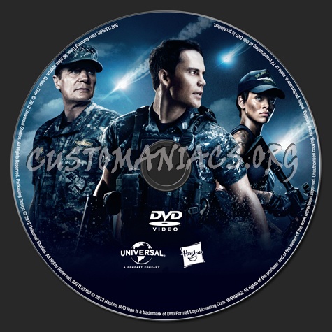 Battleship dvd label