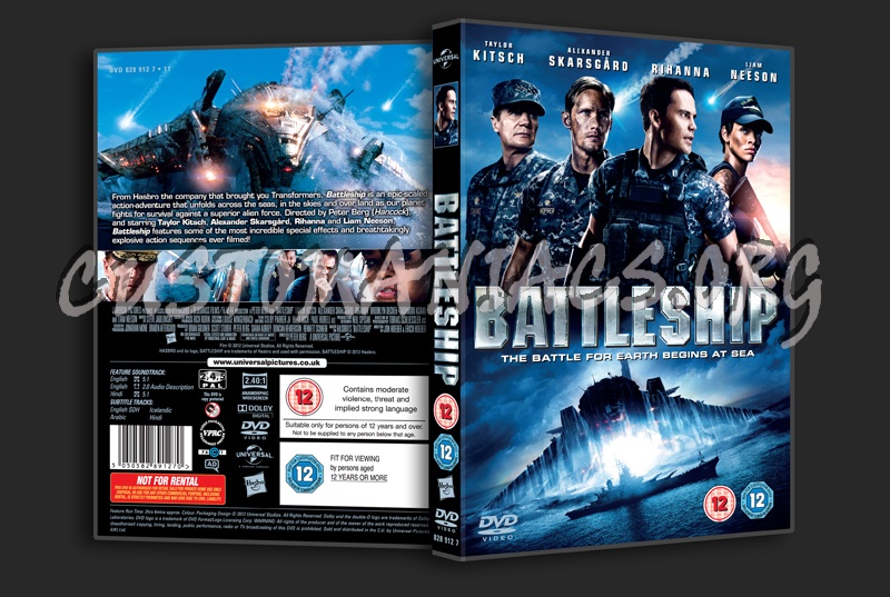 Battleship dvd cover