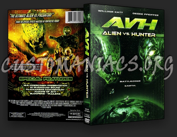 Alien vs. Hunter dvd cover