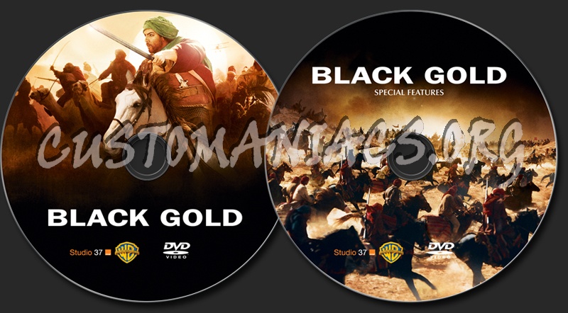 Black Gold dvd label