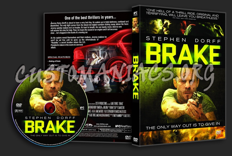 Brake dvd cover