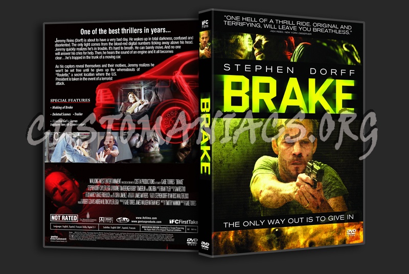 Brake dvd cover