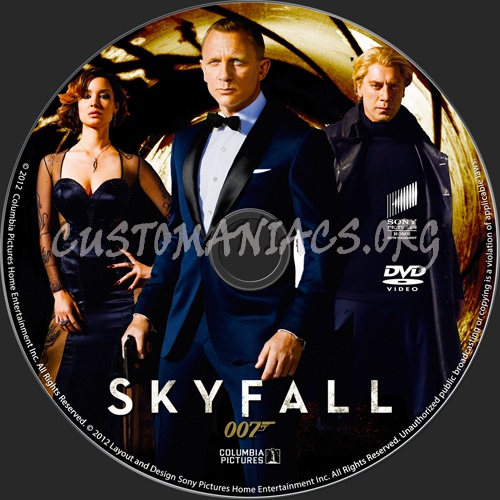 Skyfall dvd label - DVD Covers & Labels by Customaniacs, id: 181947 ...