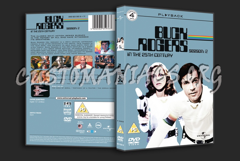 Buck Rogers in the 25th Century Season 2 dvd cover