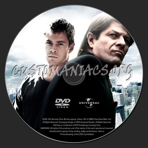 Ca$h dvd label