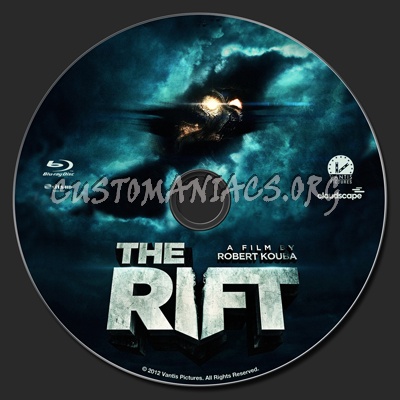 The Rift (2012) blu-ray label