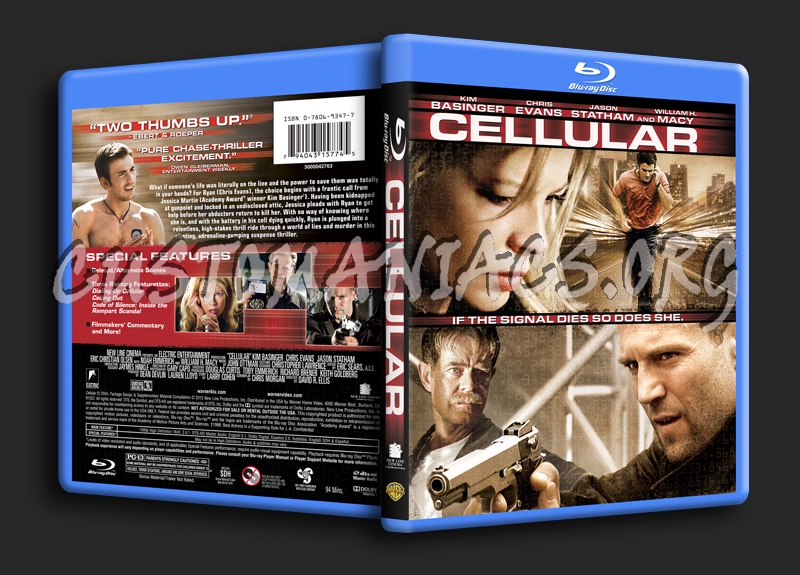 Cellular blu-ray cover