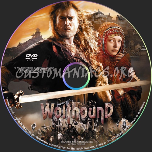 Wolfhound dvd label