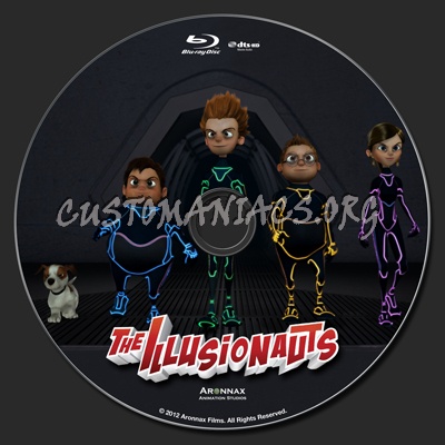 The Illusionauts (Los Ilusionautas) blu-ray label