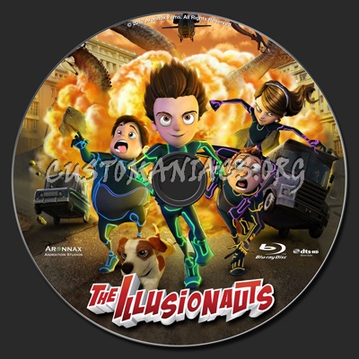 The Illusionauts (Los Ilusionautas) blu-ray label