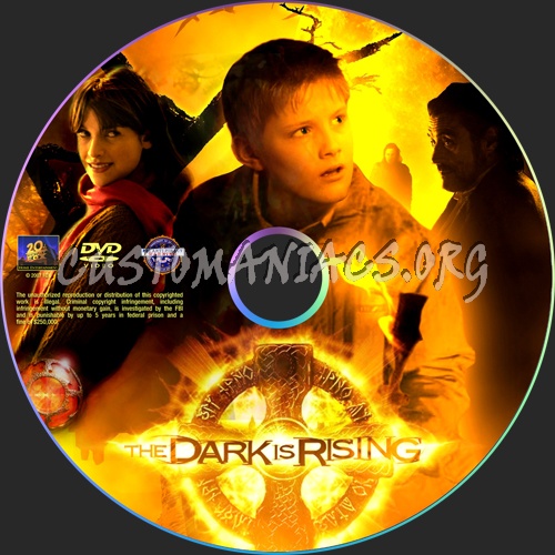 The Seeker The Dark is Rising dvd label