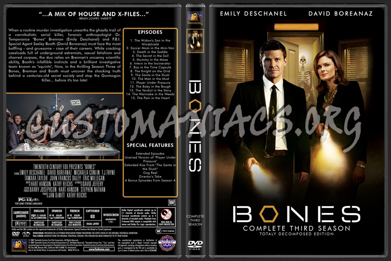 Bones - TV Collection dvd cover