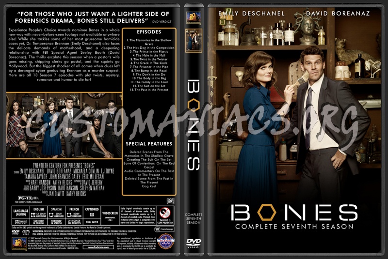 Bones - TV Collection dvd cover