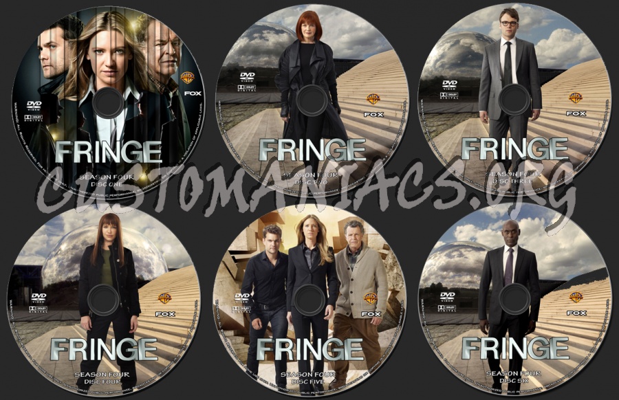 Fringe - Season 4 dvd label