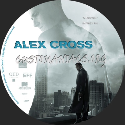 Alex Cross dvd label