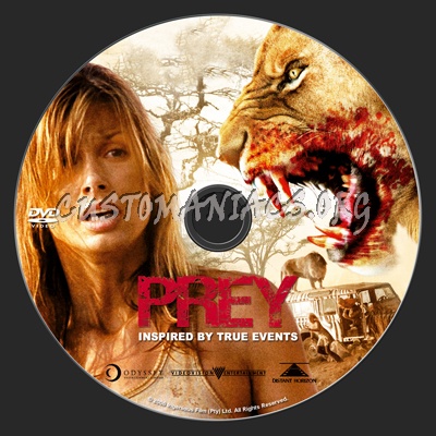 Prey dvd label