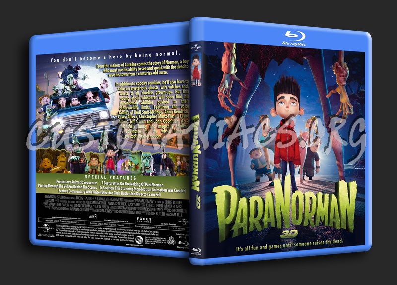 DVD Covers & Labels by Customaniacs - View Single Post - Paranorman 3D