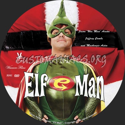 Elf-Man dvd label