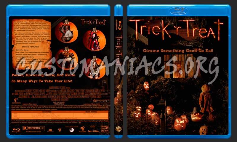 Trick r Treat blu-ray cover