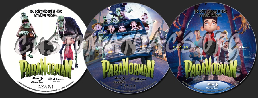 ParaNorman blu-ray label