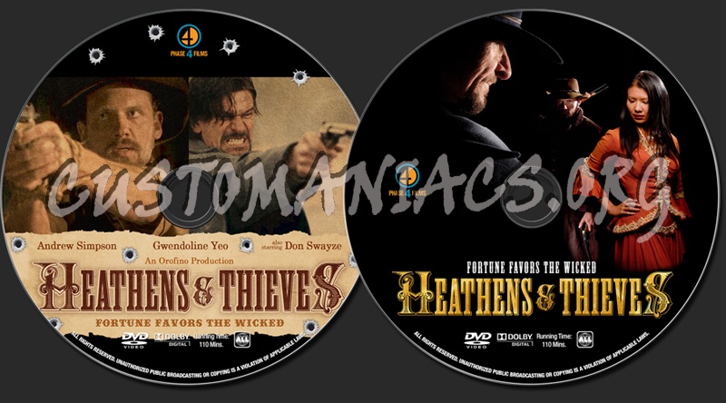 Heathens and Thieves dvd label