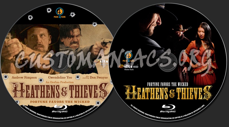 Heathens and Thieves blu-ray label