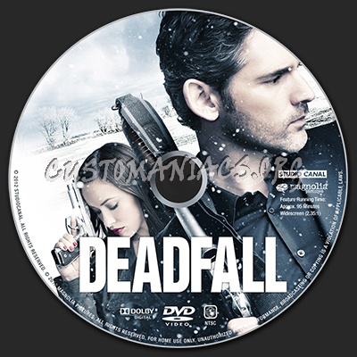 Deadfall dvd label