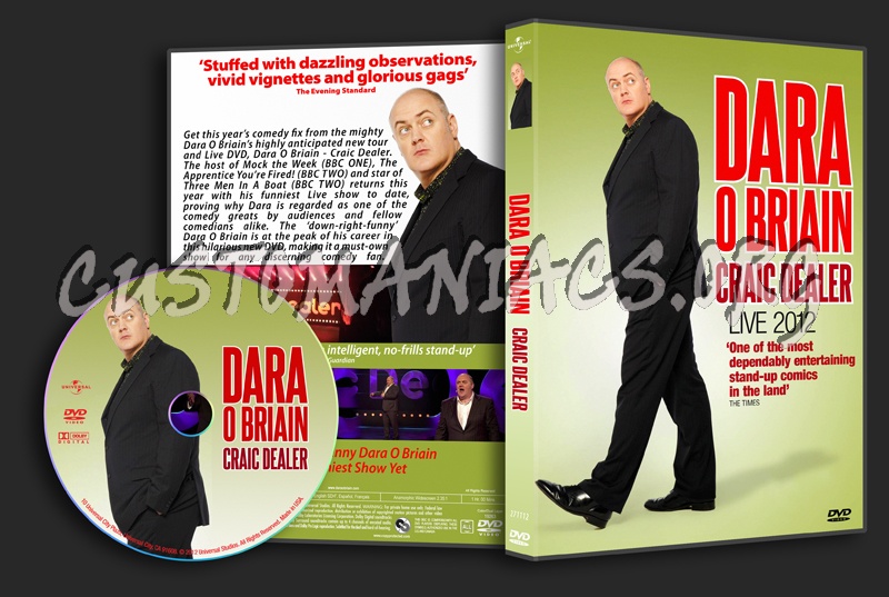 Dara O'Briain Craic Dealer dvd cover