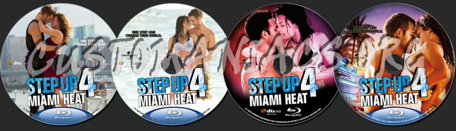 Step Up 4 - Miami Heat blu-ray label