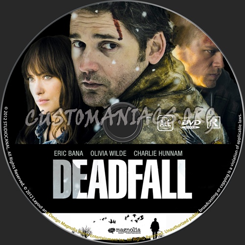 Deadfall dvd label