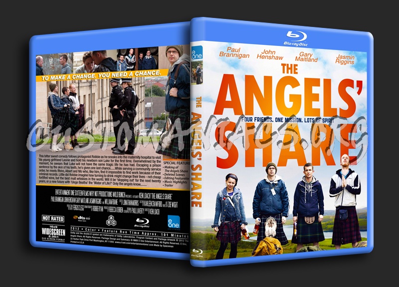 The Angels' Share blu-ray cover