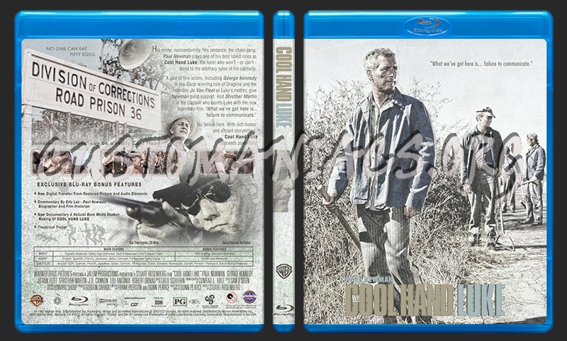 Cool Hand Luke blu-ray cover