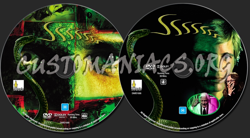 Sssssss dvd label