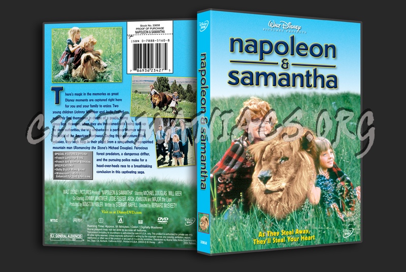 Napoleon & Samantha dvd cover