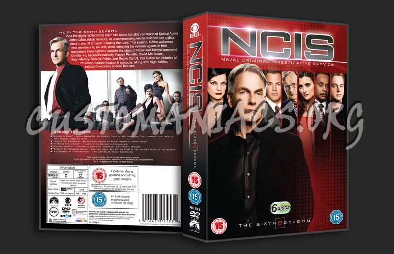 NCIS Season 6 dvd cover