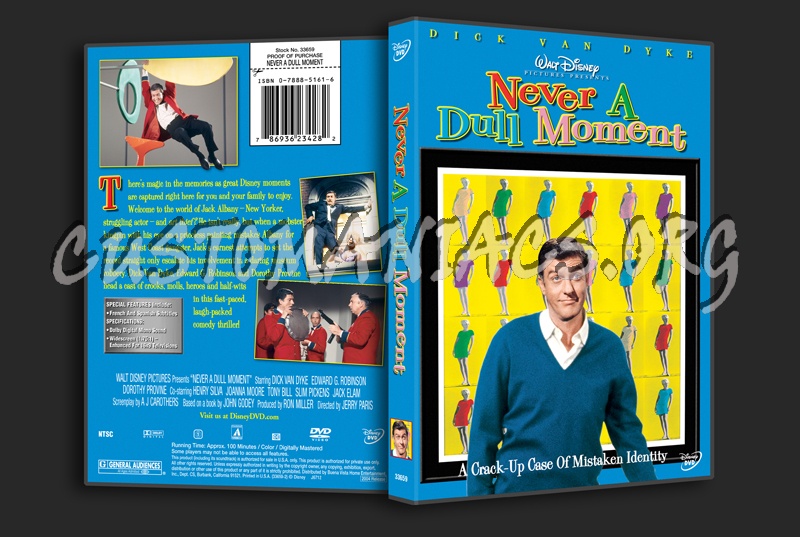 Never A Dull Moment dvd cover