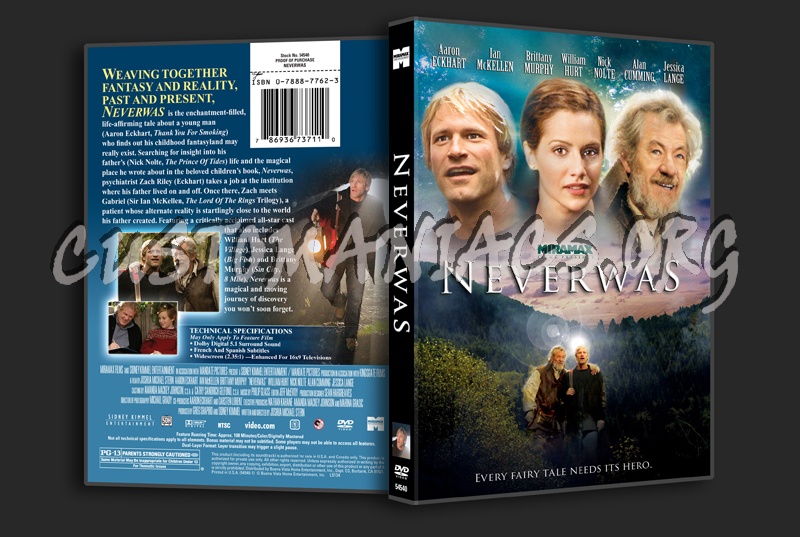 Neverwas dvd cover