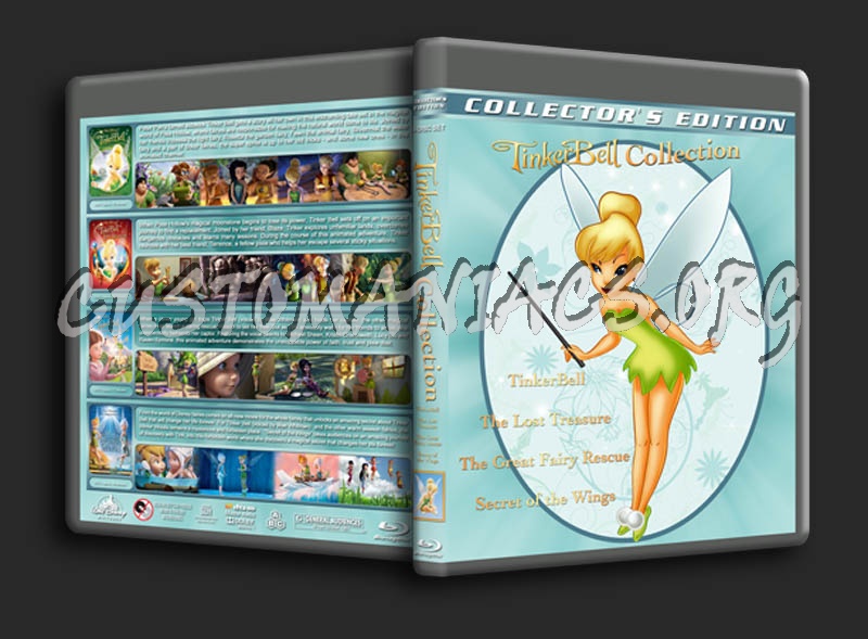 Tinker Bell Collection blu-ray cover