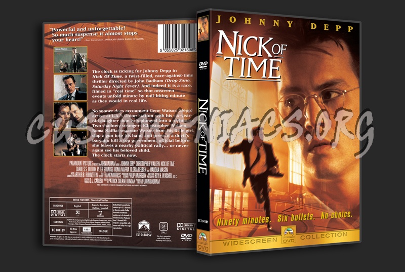 Nick of Time dvd cover