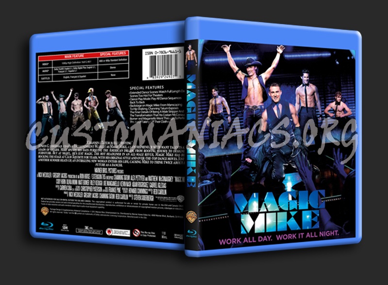 Magic Mike blu-ray cover