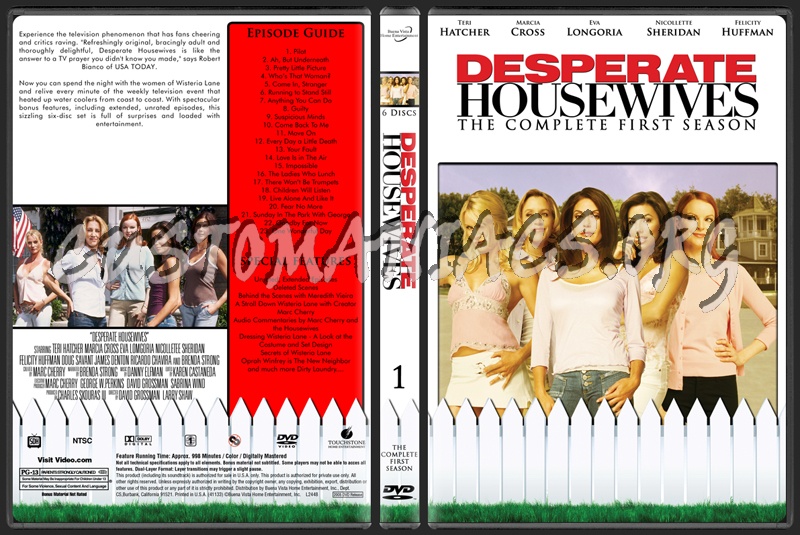 Desperate Housewives Tv Collection dvd cover