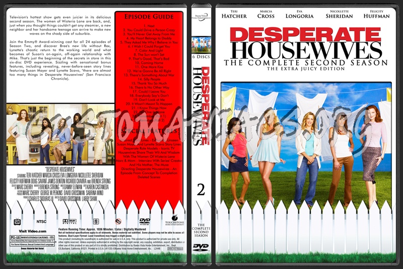 Desperate Housewives Tv Collection dvd cover