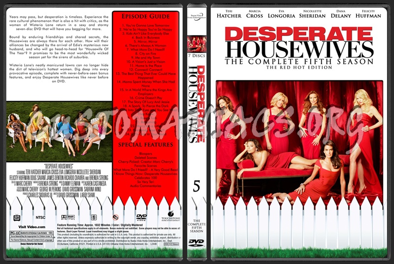 Desperate Housewives Tv Collection dvd cover