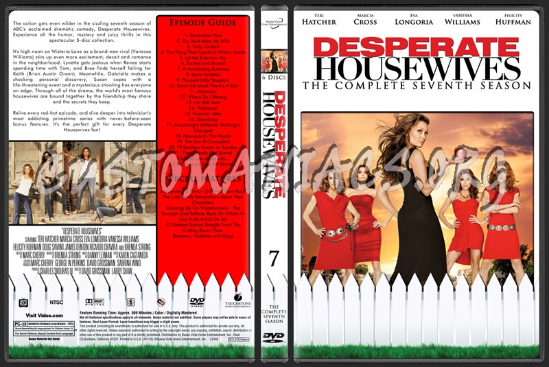 Desperate Housewives Tv Collection dvd cover